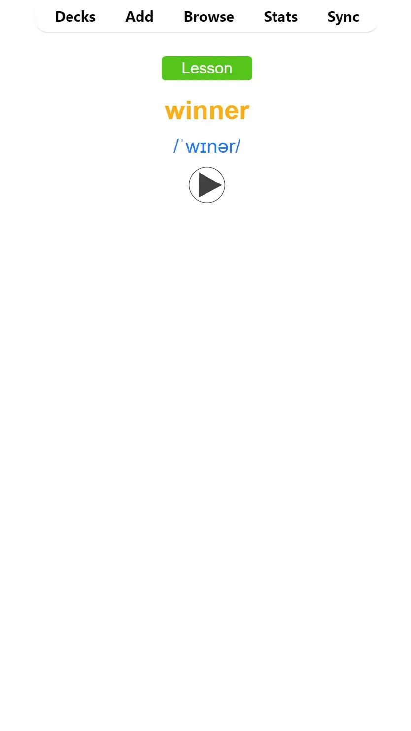 简约英语单词模板